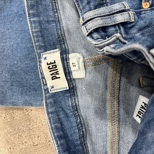 Paige Annessa Wide Leg Ankle Jean 27